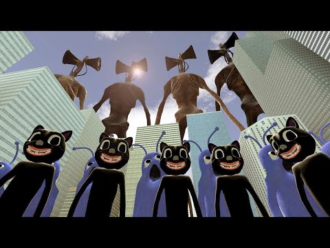 CARTOON CAT VS COSTUME MAN | Garry's Mod Gameplay [Cartoon Cat Trevor Henderson]