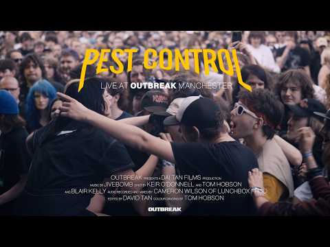 Pest Control performing at Outbreak Fest Manchester in 2025