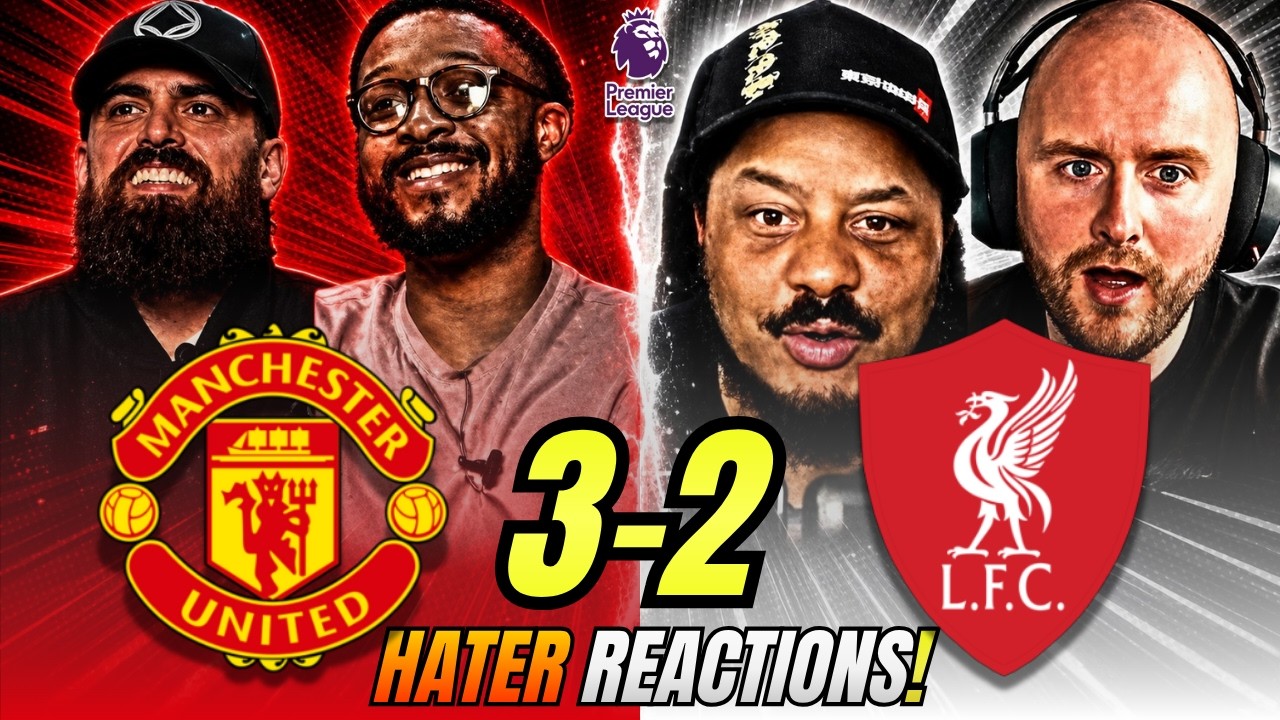 Man Utd & Liverpool’s RIVALS reactions to Man Utd 3-2 Liverpool | Premier League Fan Reactions