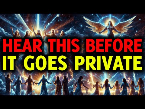 CHOSEN ONES: THIS IS FOR ONE PERSON ONLY... HEAR THIS BEFORE IT GOES PRIVATE