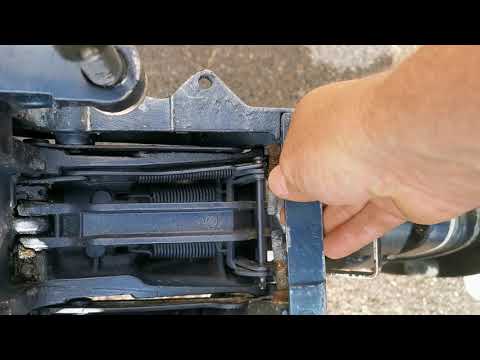 Evinrude shallow water mode