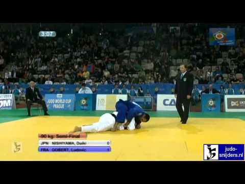 Daiki Nishiyama (JPN) - Ludovic Gobert (FRA) [-90kg] semi-final