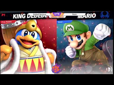 Clocktower Smash 54 - Losers Finals - BobbyFabulous (King Dedede) vs. Quan (Bowser, Mario) - SSBU