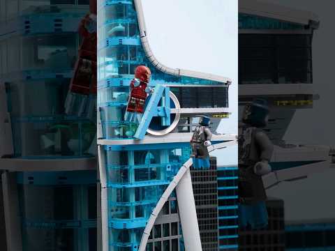 LEGO AVENGERS TOWER OFFICIAL ADVERT PROMO! #marvel #marvelstudios #LEGO #trending #avengersassemble