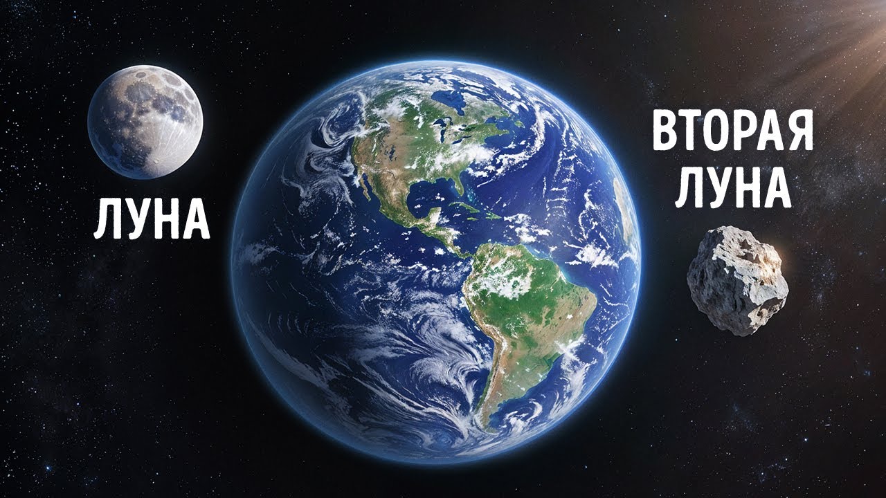 Вторая Луна Обращалась Вокруг Земли - И Мы Только Что Ее Обнаружили