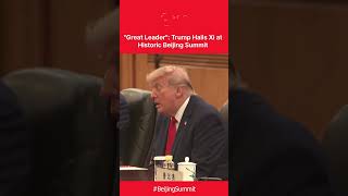 "BETTER THAN EVER": Trump Predicts New Era for US-China Ties in Beijing | DWS News | AC1C