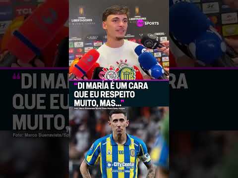 O DI MARÍA É LEGAL, BELEZA, MAS O BIDON DEFENDE O CORINTHIANS! 🦅💪🏽 #shorts