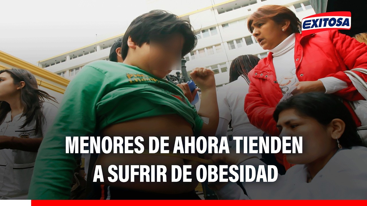 🔴🔵MENORES DE AHORA TIENDEN A SUFRIR DE OBESIDAD