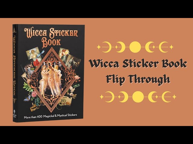 Vídeo relacionado con Wicca Sticker Book: More than 400 Magickal & Mystical Stickers (Mystical Sticker Book)