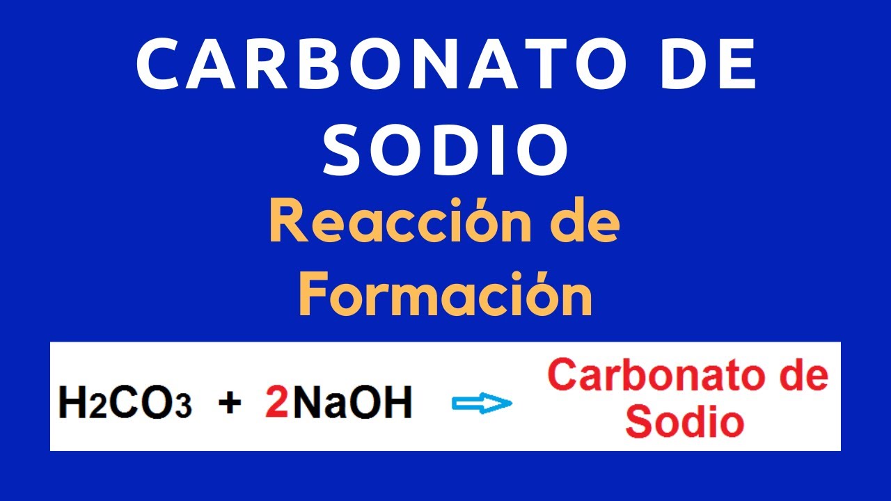 ¿Cuál es la composición química del carbonato de sodio? – REF Hub