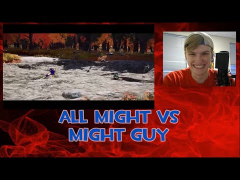 All Might vs Might Guy (My Hero Academia VS Naruto) | DEATH BATTLE REACTION!!!