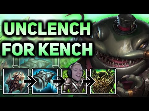 UNCLENCH FOR KENCH! WHY DO I DO THIS MUCH DAMAGE?! FULL TANK TAHM KENCH TOP - Patch 7.12