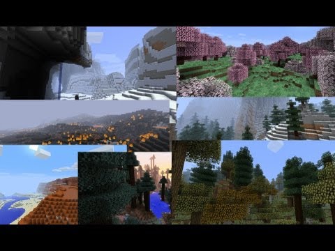 FireRockerzstudios - Minecraft 1.7 Biomes: Giant Forests, Canyons, Disco Mountains! "NEWS"