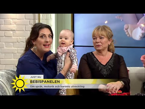 Ska man prata bebisspråk med bebisen? - Nyhetsmorgon (TV4)