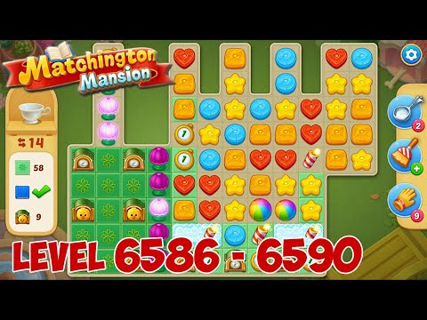 Matchington Mansion level 6586 6587 6588 6589 6590 🏠 Gameplay Walkthrough (Android, iOS)