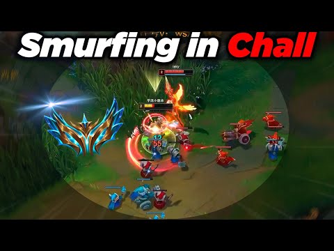 When Rank 1 Riven Plays in Challenger Elo...