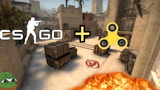 Le cheat hand spinner sur cs:go de retour
