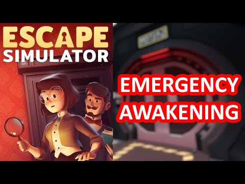 Escape Simulator - Emergency Awakening Walkthrough | Adrift in Space