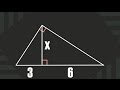 Similar Right Triangles: Geometric Mean (Altitude) Theorem