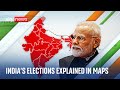 India election 2024: Explained in maps