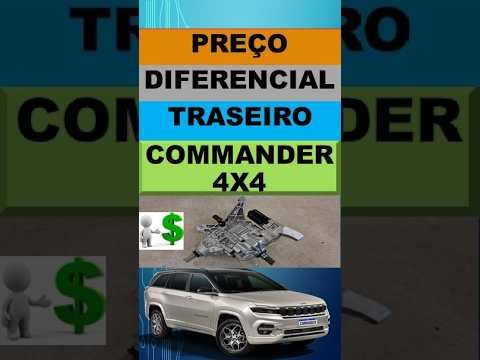 Qual o preço do diferencial traseiro Jeep Commander 2.0 diesel?