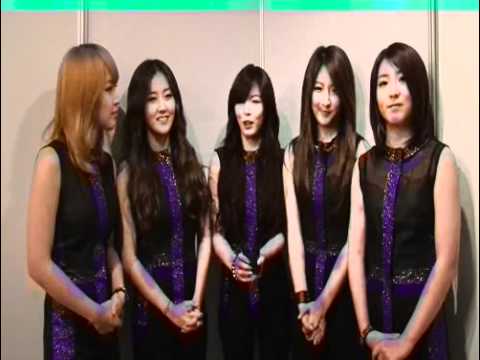 [12.03.04] 4minute Greeting @ SGC Backstage