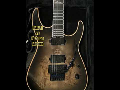 EMG 81 vs Fishman Fluence Modern
