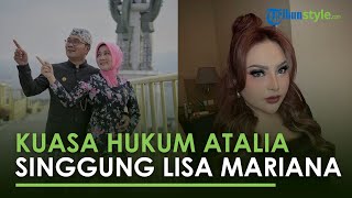Alasan Atalia Praratya Gugat Cerai Ridwan Kamil Masih Dirahasiakan, Lisa Mariana Disinggung