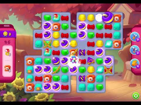 HomeScapes Level 4935 no boosters (15 moves)