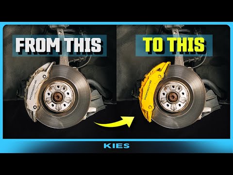 🎨 Painting your BRAKES the EASY and AFFORDABLE way