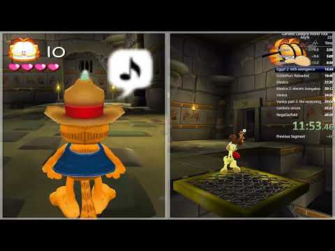 Garfield Lasagna World Tour 44:52 WR