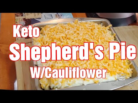 #549 Keto Shepherd's Pie with Cauliflower
