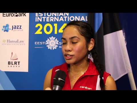 Gayle Mahluette ( Netherlands) / Yonex Estonian International 2014
