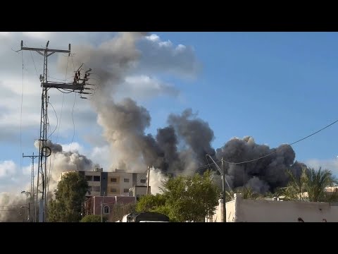 After warning residents to evacuate, Israel strikes building in Nuseirat camp | AFP