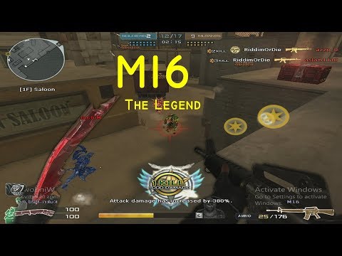 Crossfire West (Đột Kích Bắc Mỹ) 2.0: Legendary M16 (M16 huyền thoại) } Zombie Nano