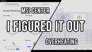 MSI Center Not Working FIXED + Fan Control Proper Settings For Overheating
