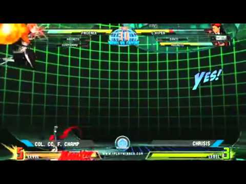 MVC3 - col. CC. Fchamp vs Chrisis - Starbase Arcade Winners Bracket