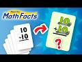 NEED THUMB Addition Flashcards For Kids Meet The Math Facts Level 3