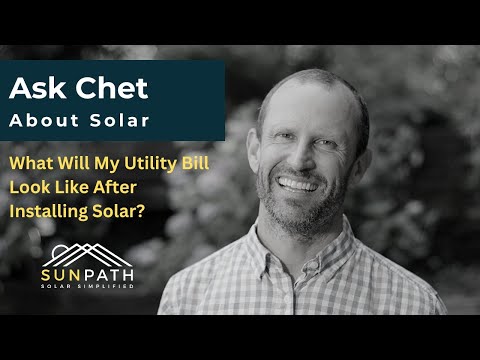 Utility Bill, Post-Solar Install