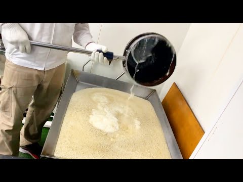 [Cena de fabricação] Como fazer doces artesanais Uji Matcha (chá verde) / Kyoto / Japão