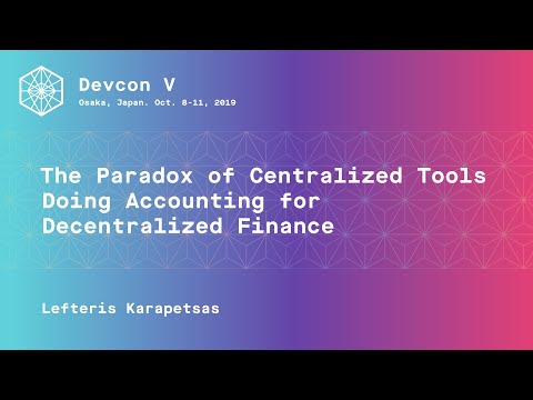 The paradox of centralized tools doing accounting for decentralized finance preview