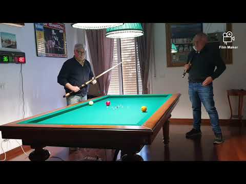 Lucca Vs Felice Partita di Allenamento Biliardo Goriziana 9 birilli!