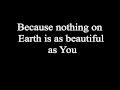 Jeremy Camp Beautiful One Lyrics