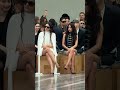 Rosalia & Jenna Ortega sit front row for Jonathan Anderson’s debut womenswear collection. #rosalia