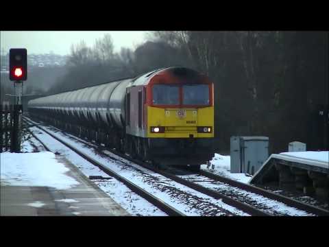 DB Schenker Class 60063 6E54 - Music for Swinton 26/01/13