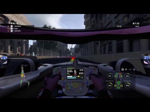 F1 2018 Force India Career Race 4 (Azerbaijan)