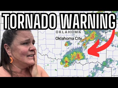 Historic Tornado Warning Threats Hit Oklahoma — We Raced Home in the Severe Storm Warning!