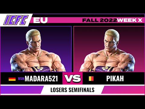 Madara521 (Geese) vs Pikah (Geese) - Losers Semifinal ICFC TEKKEN EU: Fall 2022 - Week X