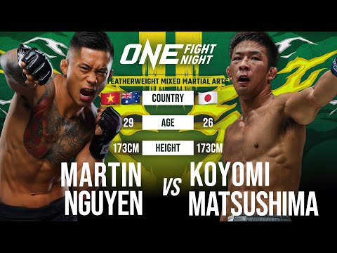 Martin Nguyen vs Koyomi Matsushima full fight