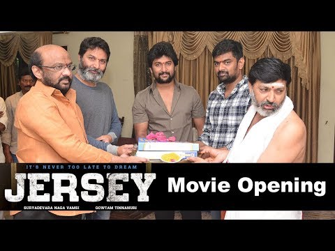 Jersey Movie Opening Pooja Ceremony
